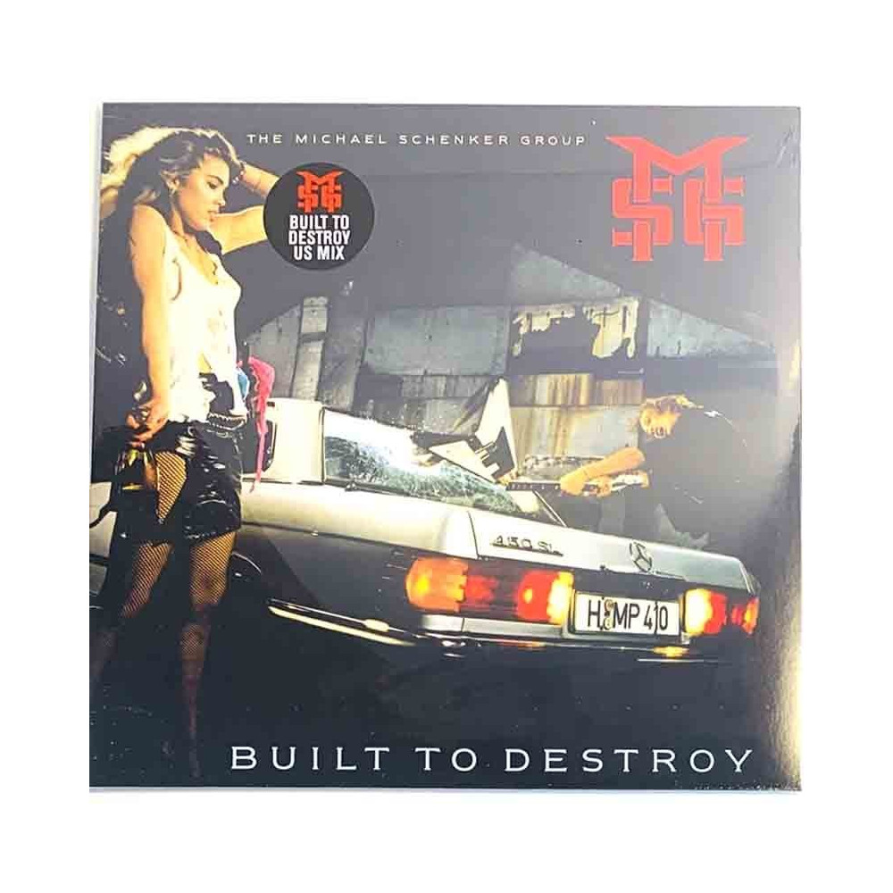 Michael Schenker Group 1983 CRVX1058 Built to Destroy musta vinyyli LP