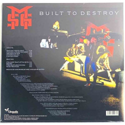 Michael Schenker Group 1983 CRVX1058 Built to Destroy musta vinyyli LP