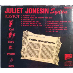 Juliet Jonesin Sydän 1986 POKOCD 62 Roistot CD Begagnat
