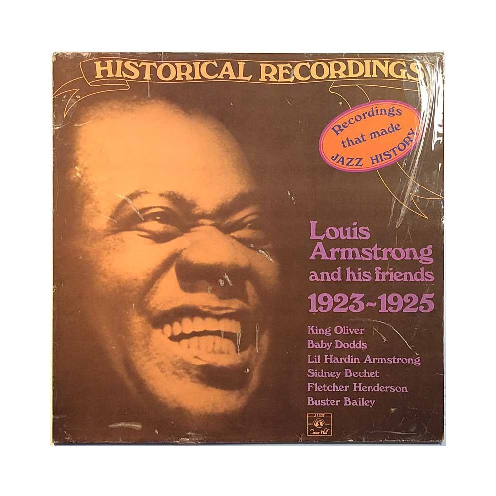 Armstron Louis 1970,s J. 1337 Louis Armstrong And His Friends - 1923~1925 Begagnat LP