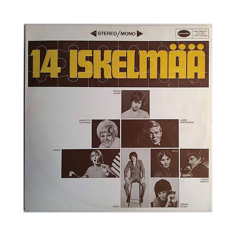 Eri Esittäjiä 1969 SLP 529 14 Iskelmää Used LP