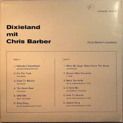 Chris Barber Jazzband 1960’s TM-LP 20 Dixieland mit Chris Barber Begagnat LP