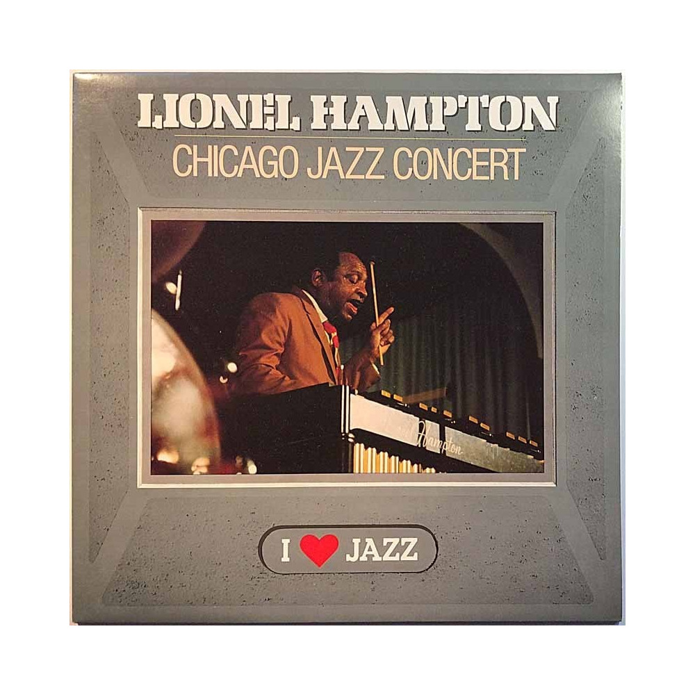 Hampton Lionel: Chicago Jazz Concert  kansi EX levy EX Käytetty LP