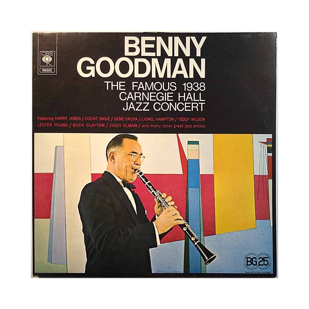Goodman Benny: Famous 1938 Carnegie Hall Jazz Concert 2LP  kansi VG+ levy EX Käytetty LP