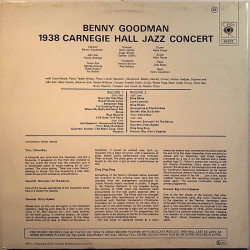 Goodman Benny: Famous 1938 Carnegie Hall Jazz Concert 2LP  kansi VG+ levy EX Käytetty LP
