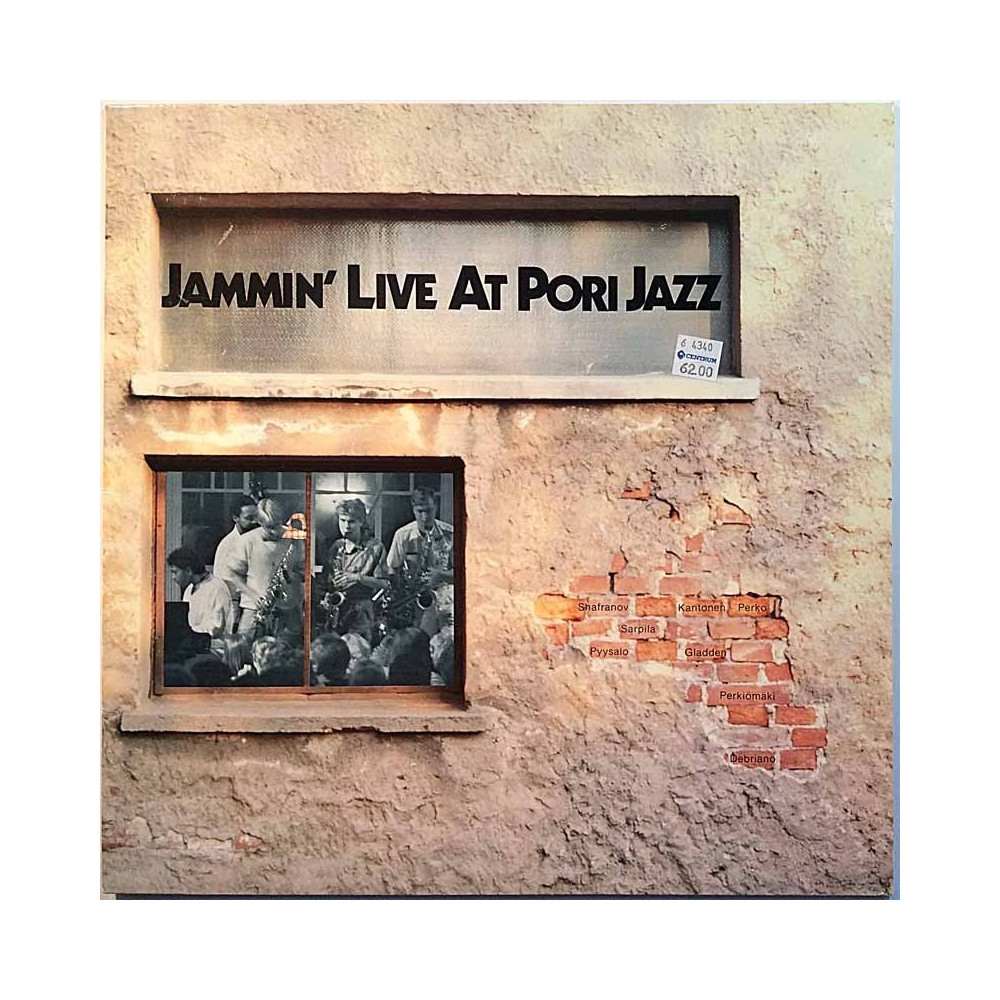 Various live at Pori JAZZ 12.-13.7.1986 1986 PJPLP 003 Jammin' Live At Pori Jazz Begagnat LP