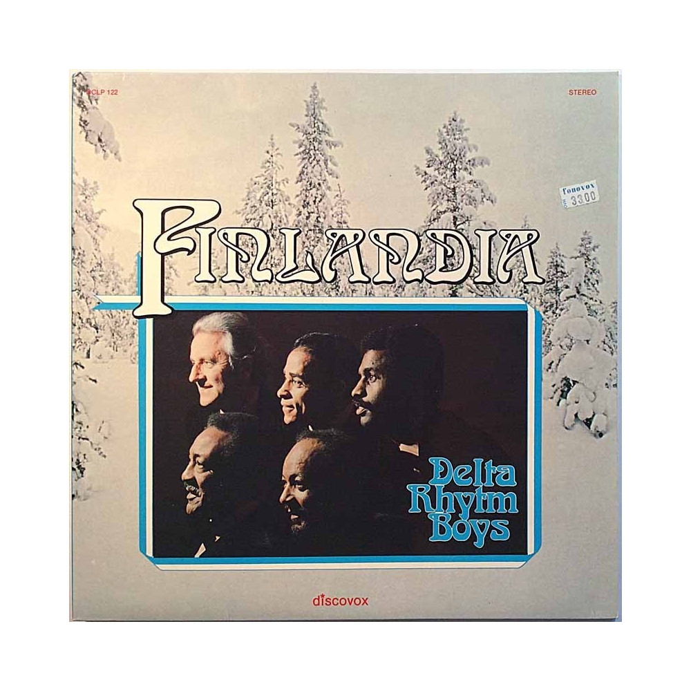 Delta Rhythm Boys 1977 DCLP 122 Finlandia Used LP