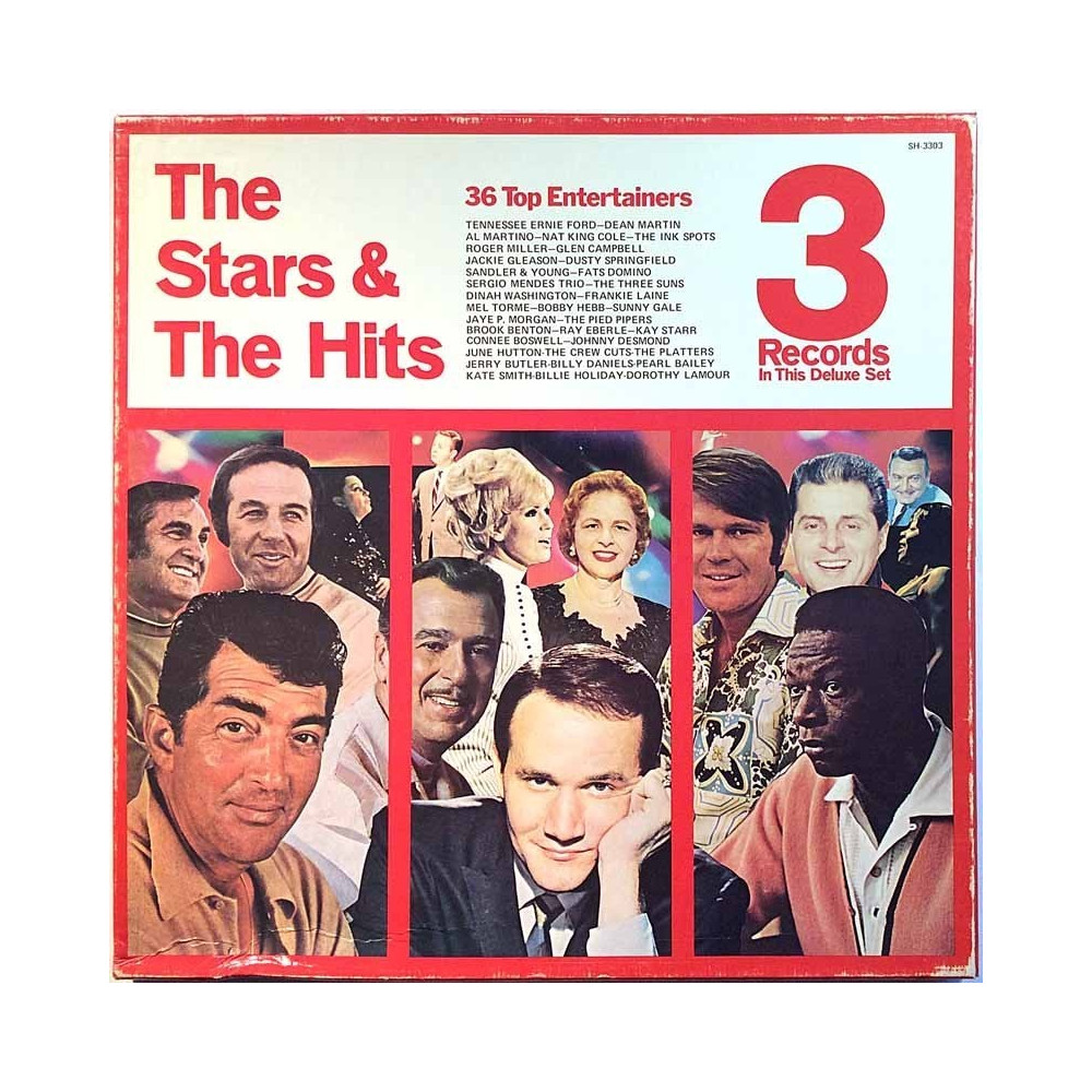 Various Artists 1970’s SH-3303 The Stars & The Hits 3LP Used LP