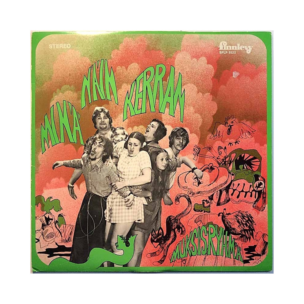 Muksisryhmä 1972 SFLP 8522 Minä Näin Kerran ... Used LP