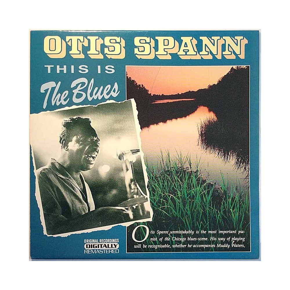 Spann Otis: This Is Blues  kansi EX levy EX Käytetty LP