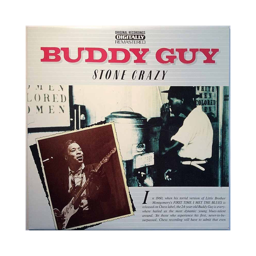 Guy Buddy 1990 RTS 113010 Srone Crazy Begagnat LP