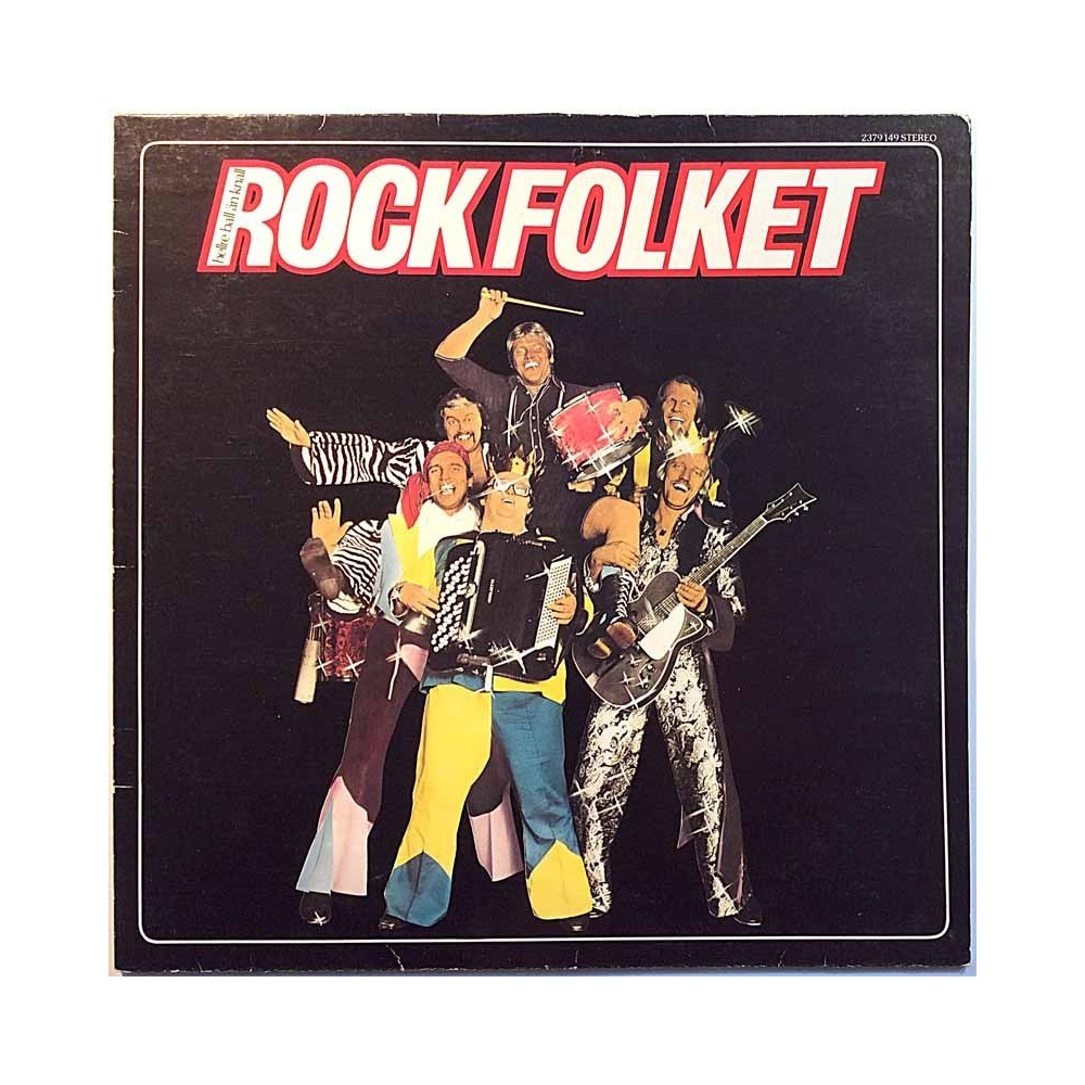 Rockfolket 1977 2379 149 Hellre Ball Än Knall Begagnat LP