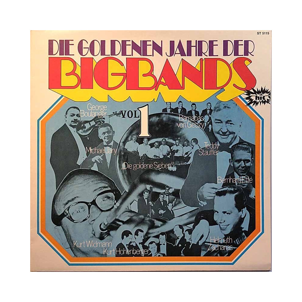 Various Artists 1970’s ST 5115 Die Goldenen Jahre Der Bigbands Vol. 1 Used LP