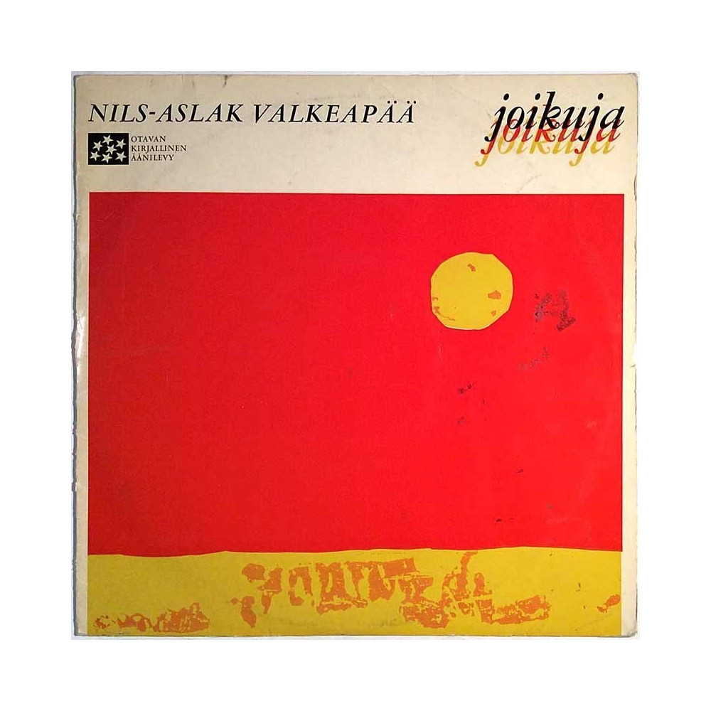Valkeapää Nils-Aslak 1968 OT-LP 50 Joikuja 10-inch album Used LP