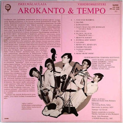 Arokanto 1983 SIN-1008 Iskelmälaulaja Arokanto Ja Viihdeorkesteri Tempo Begagnat LP