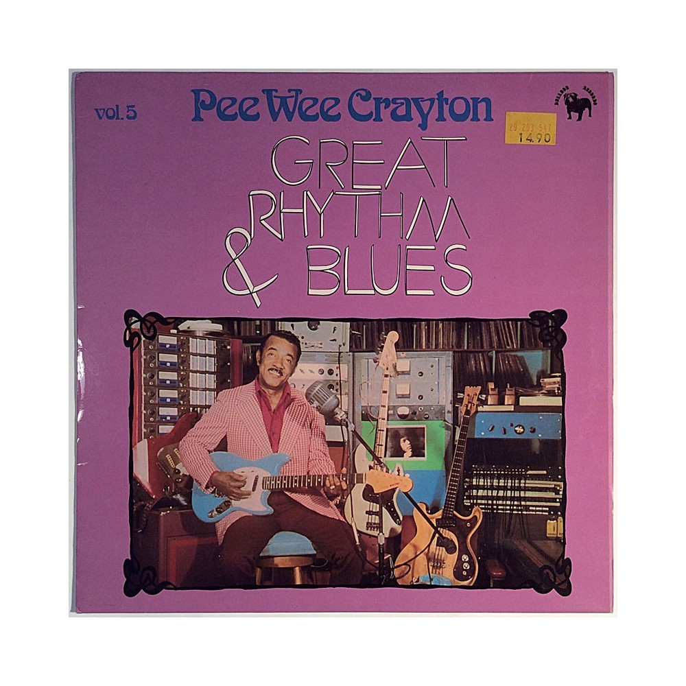 Crayton Pee Wee: Great Rhythm & Blues Vol. 5  kansi EX levy EX Käytetty LP