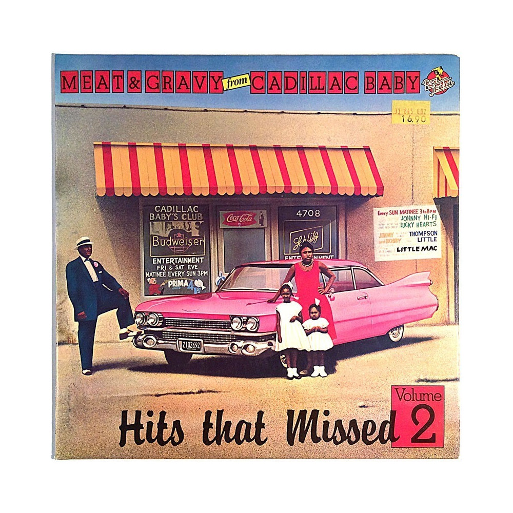 Sunnyland Slim, James Cotton, Eddie Boyd ym. 1978 RL 0020 Meat & Gravy From Cadillac Baby – Volume 2 Used LP