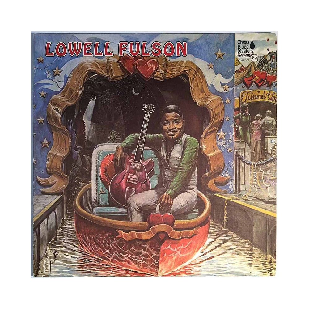 Lowell Fulson 1976 2-ACMB-205 Lowell Fulson 2LP Begagnat LP