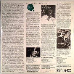 Gibson Lacy, Big Leon Brooks' Blues Harp Band 1980 SNTF 841 Living Chicago Blues Volume 5 Begagnat LP