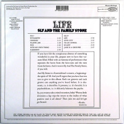 Sly & The Family Stone 1968 MOVLP1429 Life LP