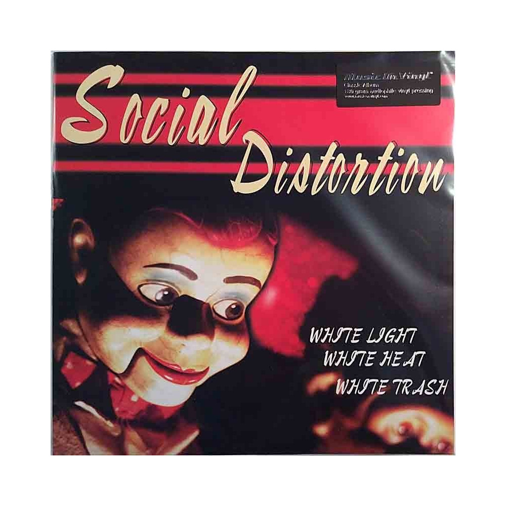 Social Distortion 1996 MOVLP217 White Light White Heat White Trash LP