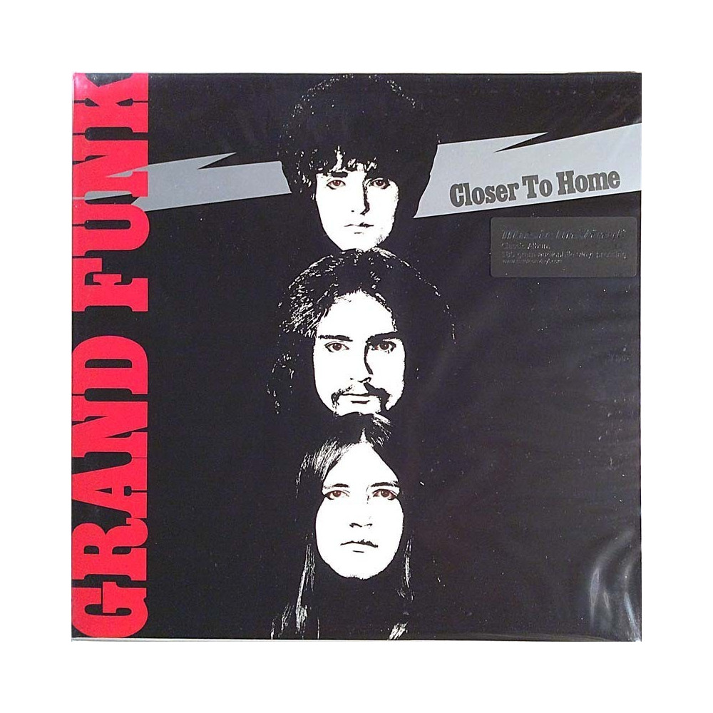 Grand Funk Railroad : Closer To Home - uusi LP
