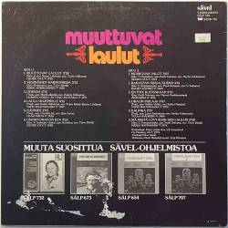 Eri Esittäjiä: Muuttuvat Laulut  kansi VG levy EX- Käytetty LP