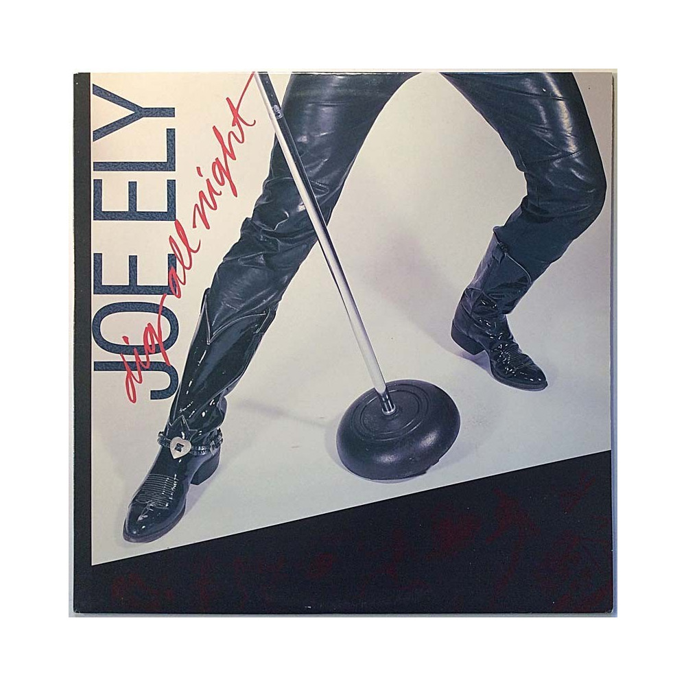 Ely Joe 1988 HT 8015 Dig All Night Begagnat LP