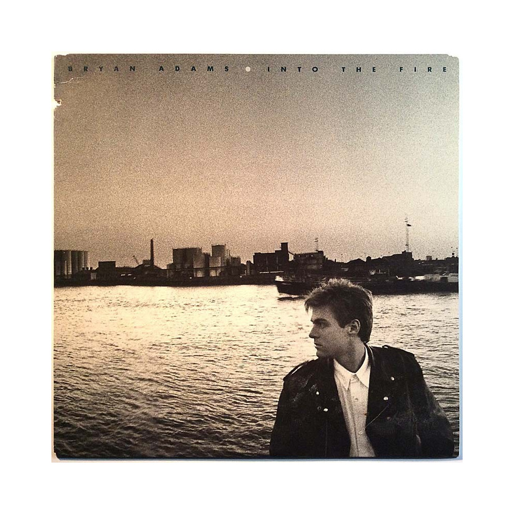 Adams Bryan 1987 SP-3907 Into the Fire Used LP