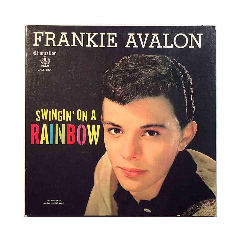 Avalon Frankie 1959 CHLX S-5004 Swingin' On A Rainbow, blue vinyl Begagnat LP