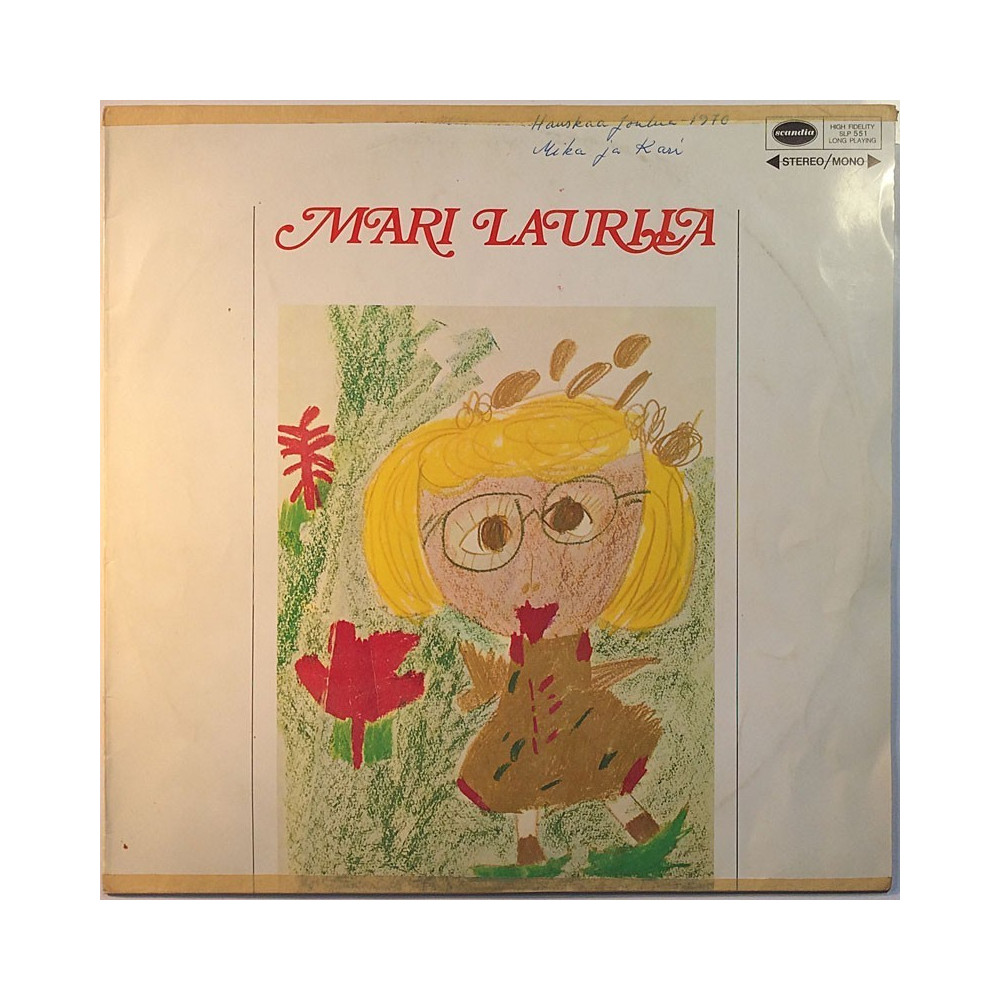 Laurila Mari 1970 SLP 551 Mari Laurila Used LP