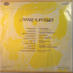 Laurila Mari 1970 SLP 551 Mari Laurila Used LP