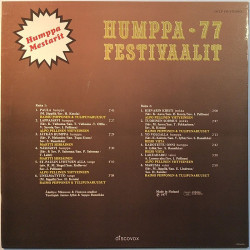 Eri Esittäjiä 1977 DCLP 140 Humppa -77 Festivaalit Begagnat LP