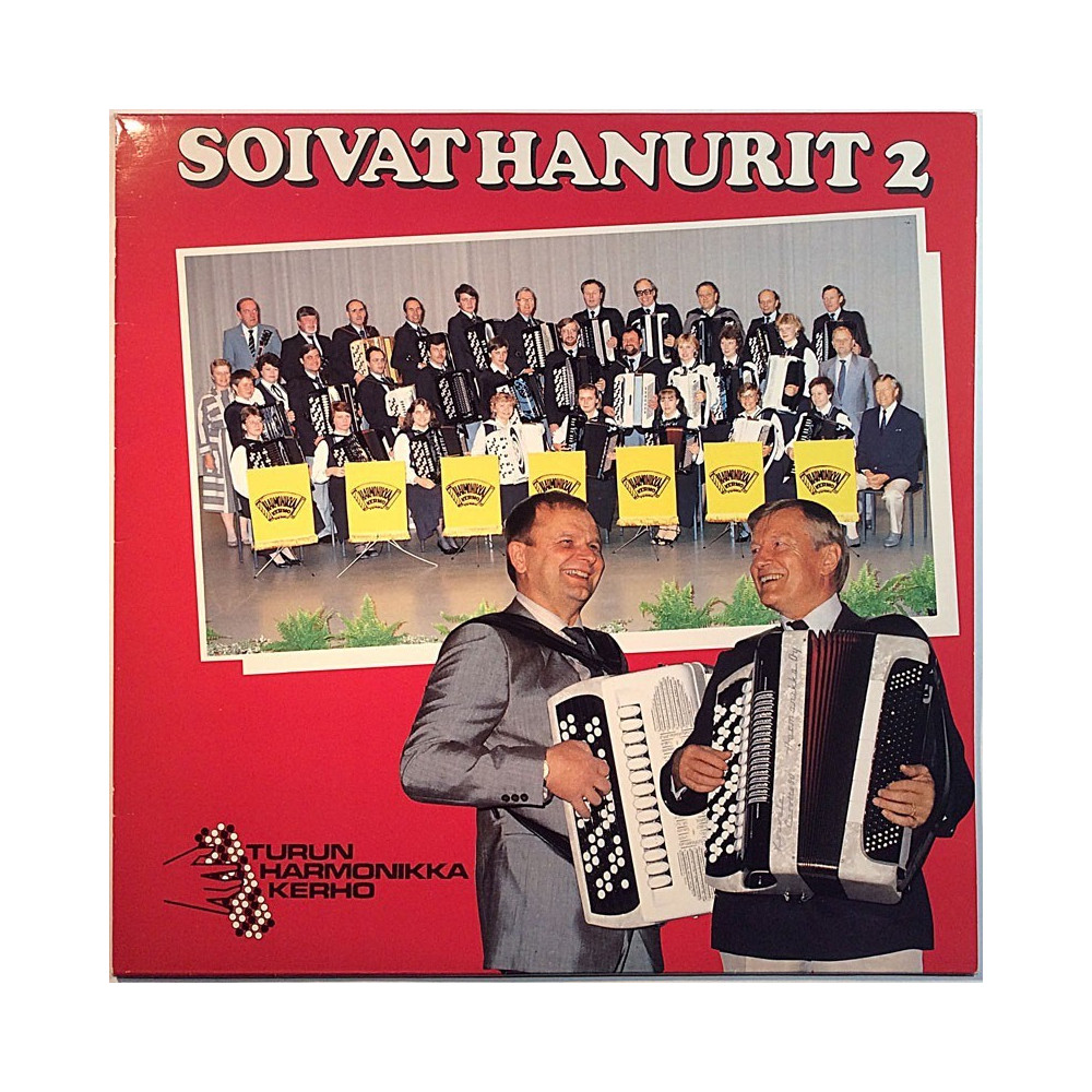 Turun Harmonikkakerho 1986 EHK-LP 1 Soivat hanurit 2 Used LP