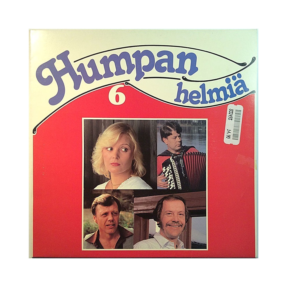 Eri Esittäjiä: Humpan helmiä 6  kansi EX levy EX Käytetty LP