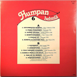 Eri Esittäjiä: Humpan helmiä 6  kansi EX levy EX Käytetty LP
