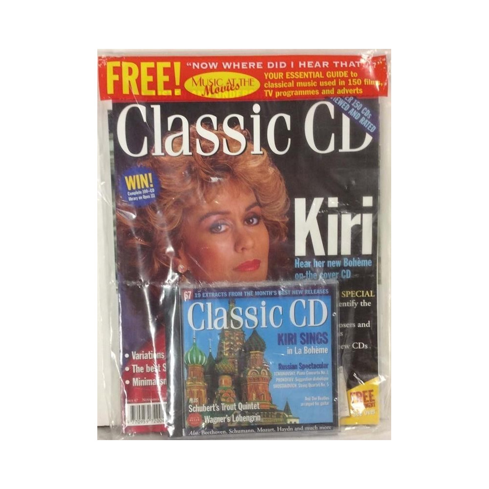 Classic Magazine + CD 1999 No.November Kiri Te Kanawa