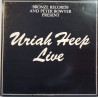 Uriah Heep: Live 2LP  kansi VG+ levy EX Käytetty LP