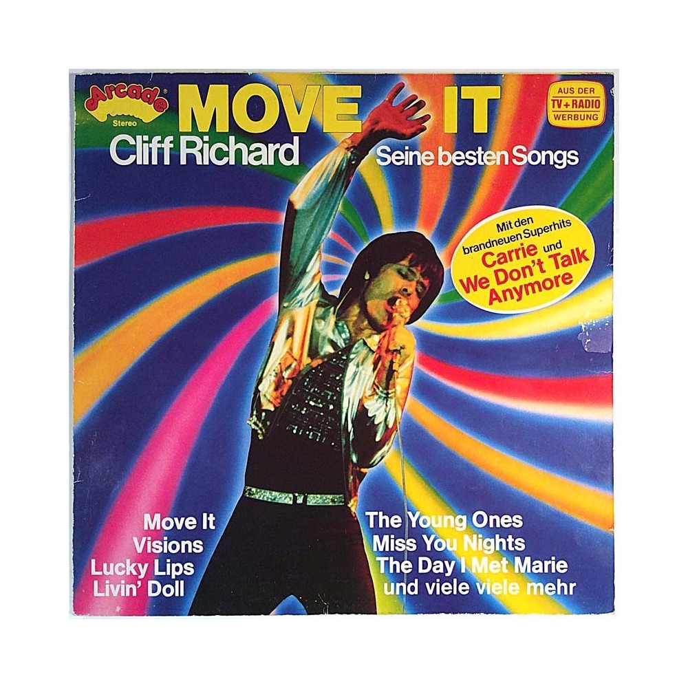 Richard Cliff 1980 ADEG 85 Move it - Seine besten Songs Used LP