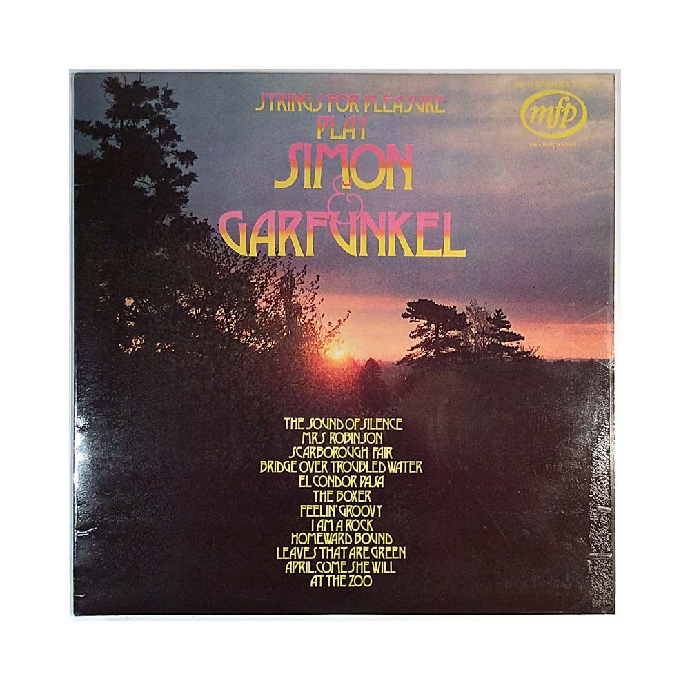 Strings For Pleasure 1970 MFP 1403 Play Simon & Garfunkel Used LP