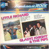 Little Richard / Gladys Knight & The Pips: La Grande storia del ROCK vol. 45  kansi EX- levy EX Käytetty LP