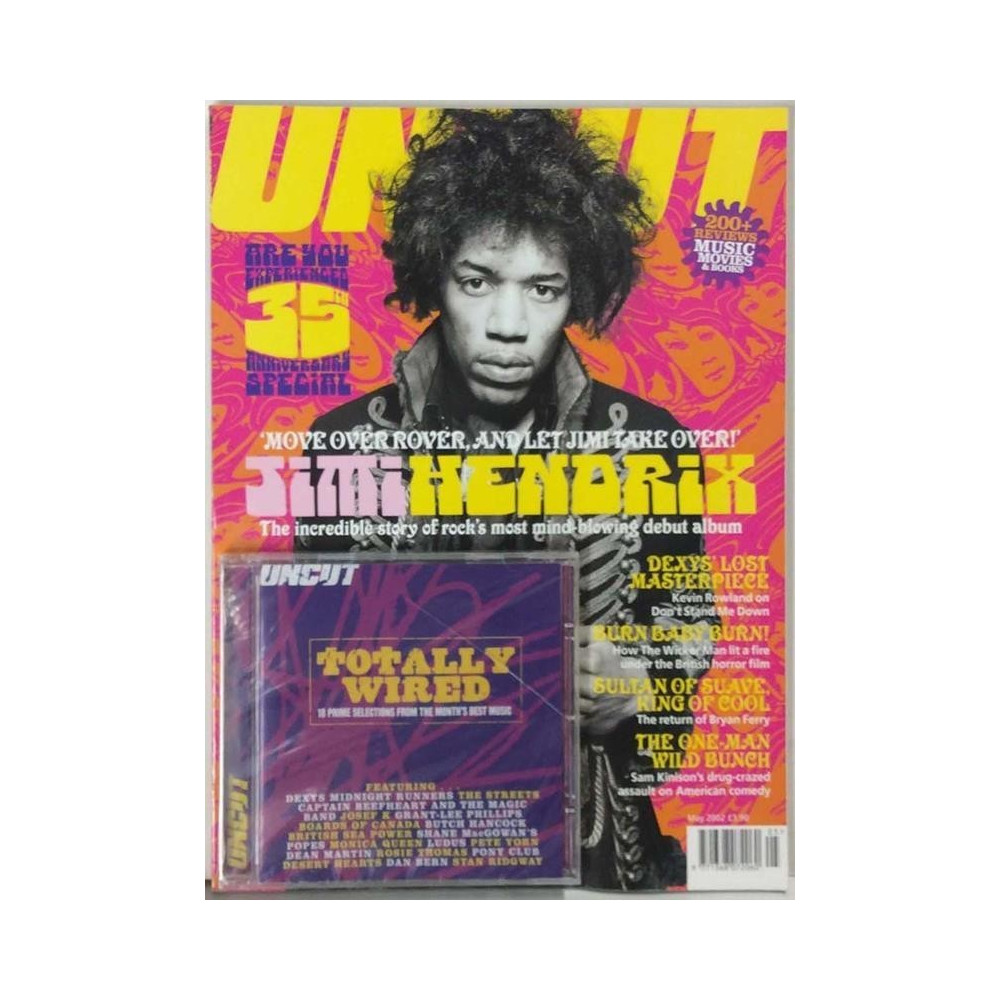 Uncut Magazine + CD 2002 No.May Jimi Hendrix,Bryan Ferry,Cornershop
