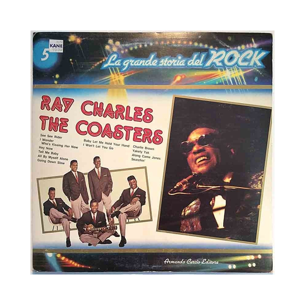 Charles Ray / The Coasters: La Grande storia del ROCK vol. 5  kansi EX- levy EX Käytetty LP