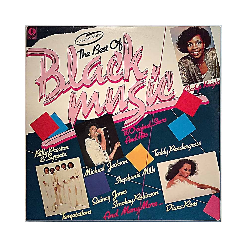 Various The Best Of: Black Music  kansi EX levy EX Käytetty LP