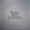 Mainoslevy Seritaide OY asiantunteva painotalo 1984 FL 1002 Hyvää joulua Used LP
