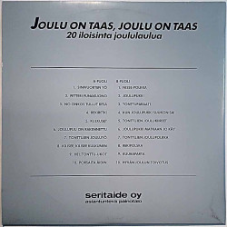 Mainoslevy Seritaide OY asiantunteva painotalo 1984 FL 1002 Hyvää joulua Used LP