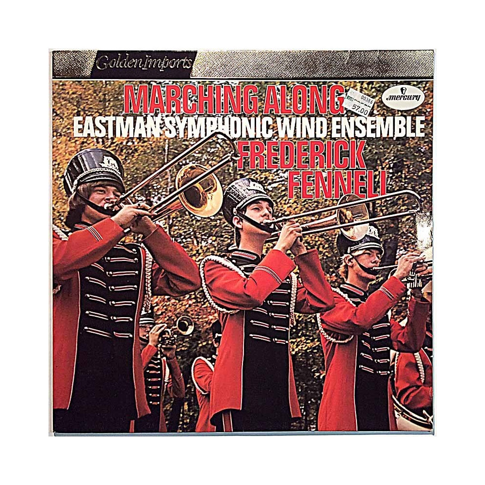 Eastman Symphonic Wind Ensemble 1969 SRI 75004 Marching Along Used LP