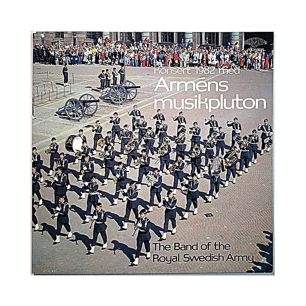 Band of Royal Swedish Army 1984 PROP 9925 Konsert 1982 med Armens musikpluton Used LP