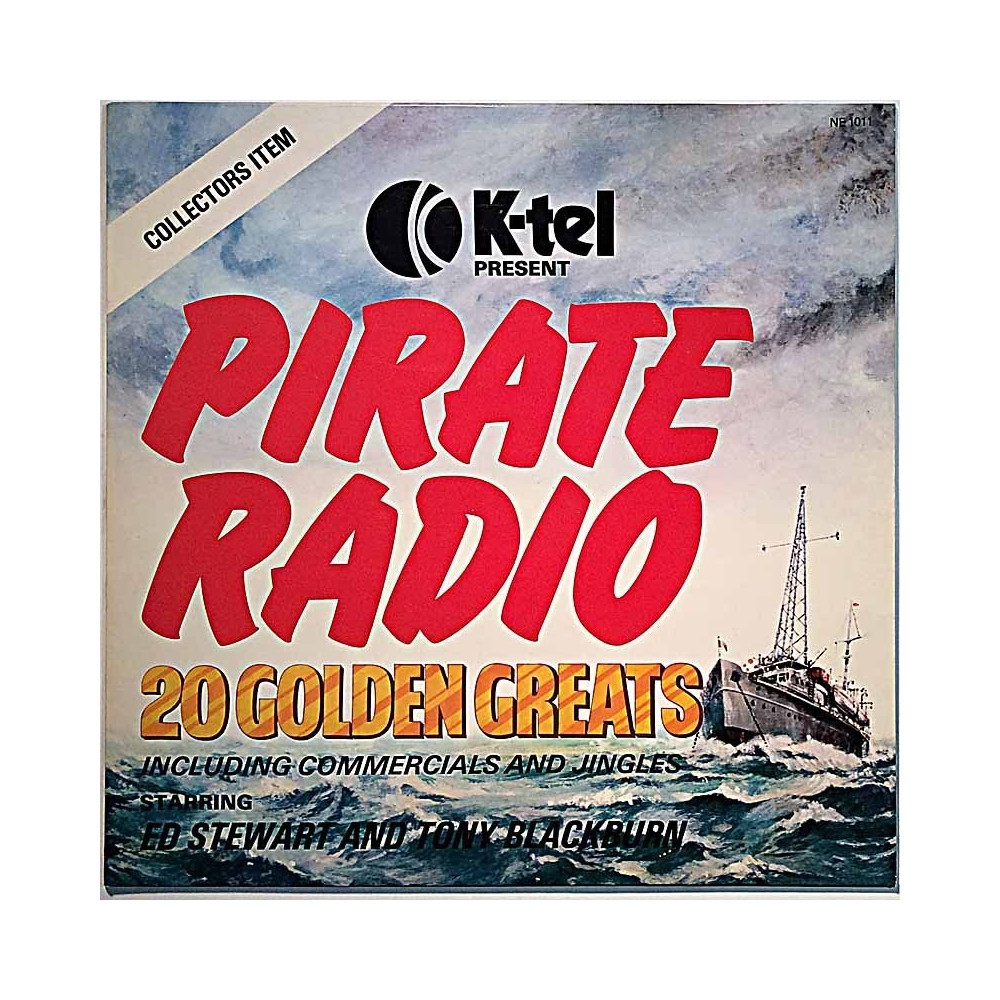 Pirate Radio including commercials: 20 Golden Greats  kansi EX levy EX Käytetty LP