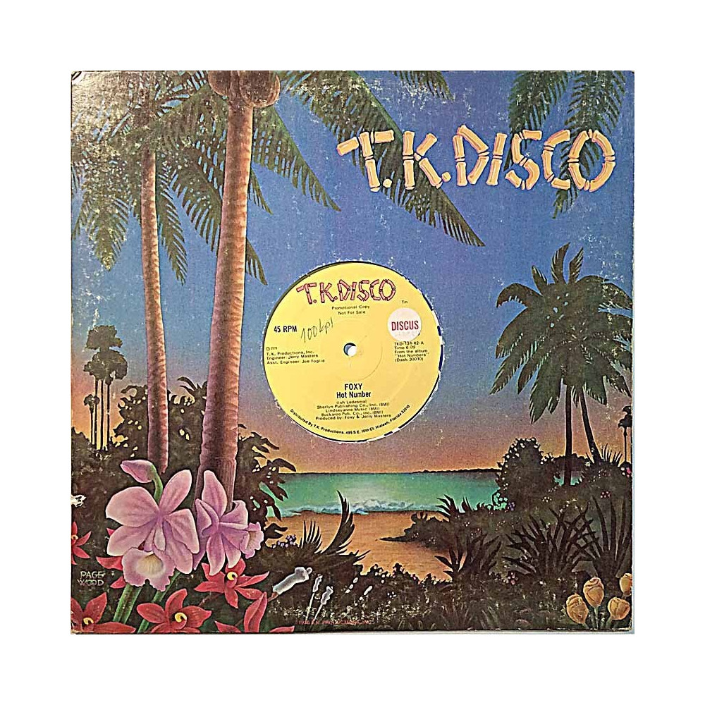 Foxy 1979 TKD-131-R2 Hot Number 12-inch maxi Used LP